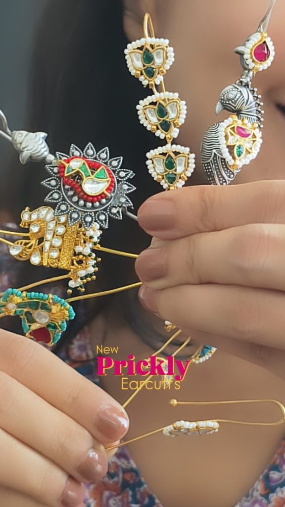 Imitation Needle Ear Cuffs From 'Collections.Naira'