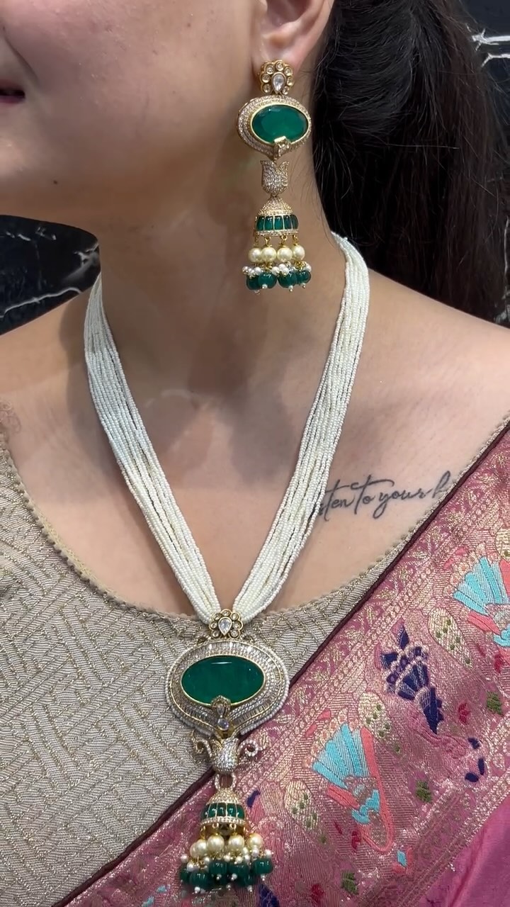 Pearl Layered Long Necklace From 'Shirin Jewellery Shop'