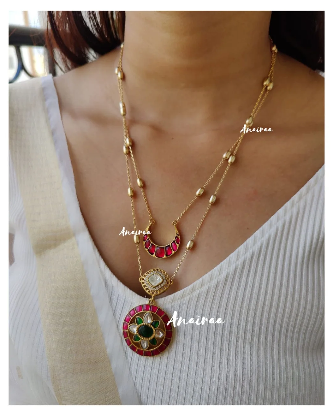 Tradition Kundan Jewellery Collection From 'Anaira Official'