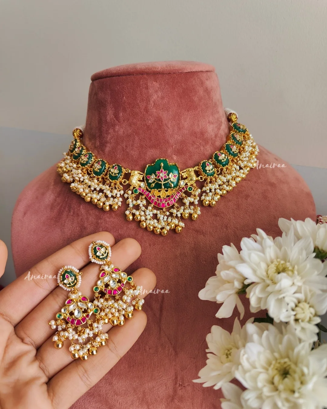 Tradition Kundan Jewellery Collection From 'Anaira Official'