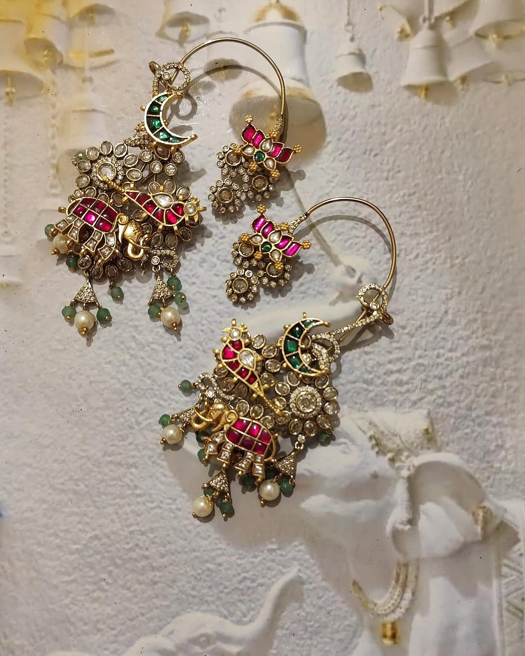 Traditional Bridal Ear Cuffs From 'Shivshahi'