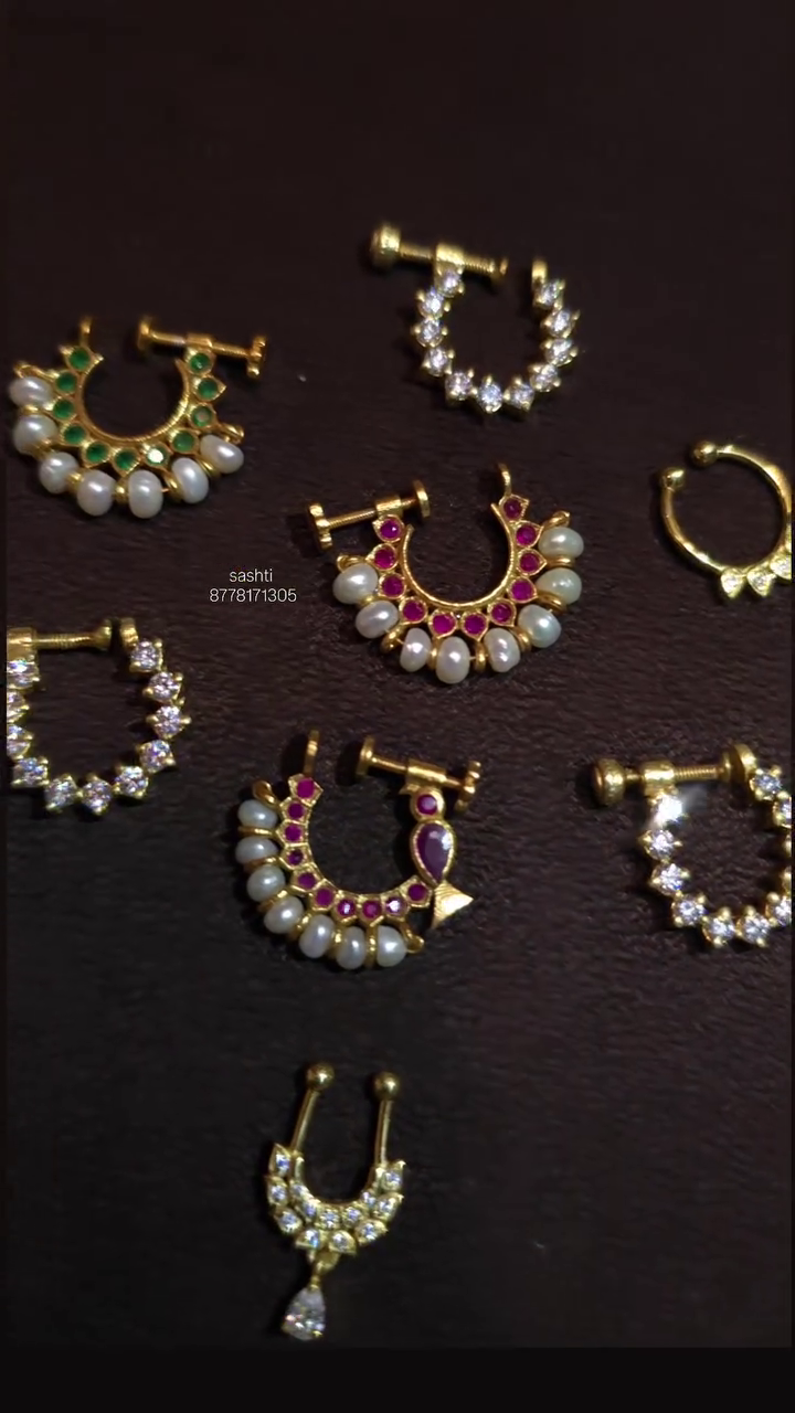 92.5 Silver Bridal Nose Rings Collections From 'Silver Sashti'