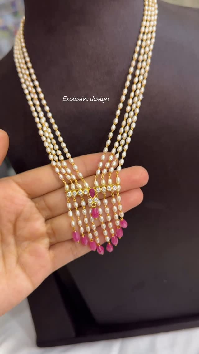 Beaded Necksets Collection From 'SKJ Sri Krishna Jewellers'