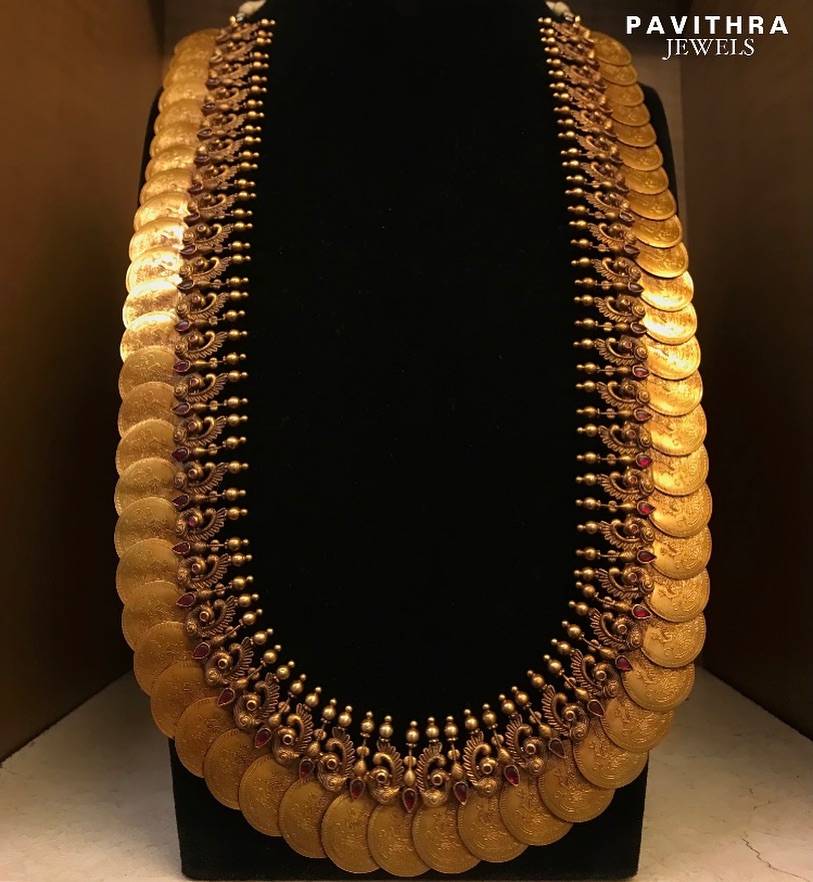 Beautiful Latest Collection Kasumaala From 'Pavithra Jewels'