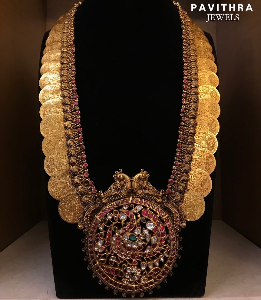Beautiful Latest Collection Kasumaala From 'Pavithra Jewels'