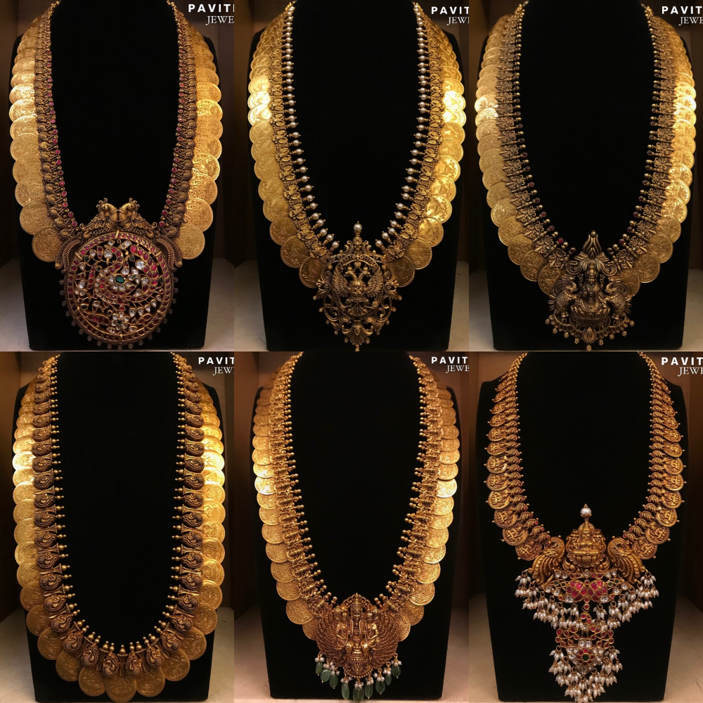 Beautiful Latest Collection Kasumaala From 'Pavithra Jewels'