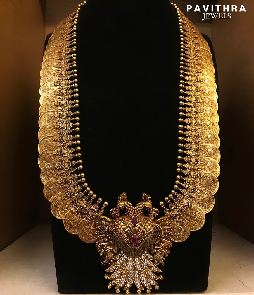 Beautiful Latest Collection Kasumaala From 'Pavithra Jewels'
