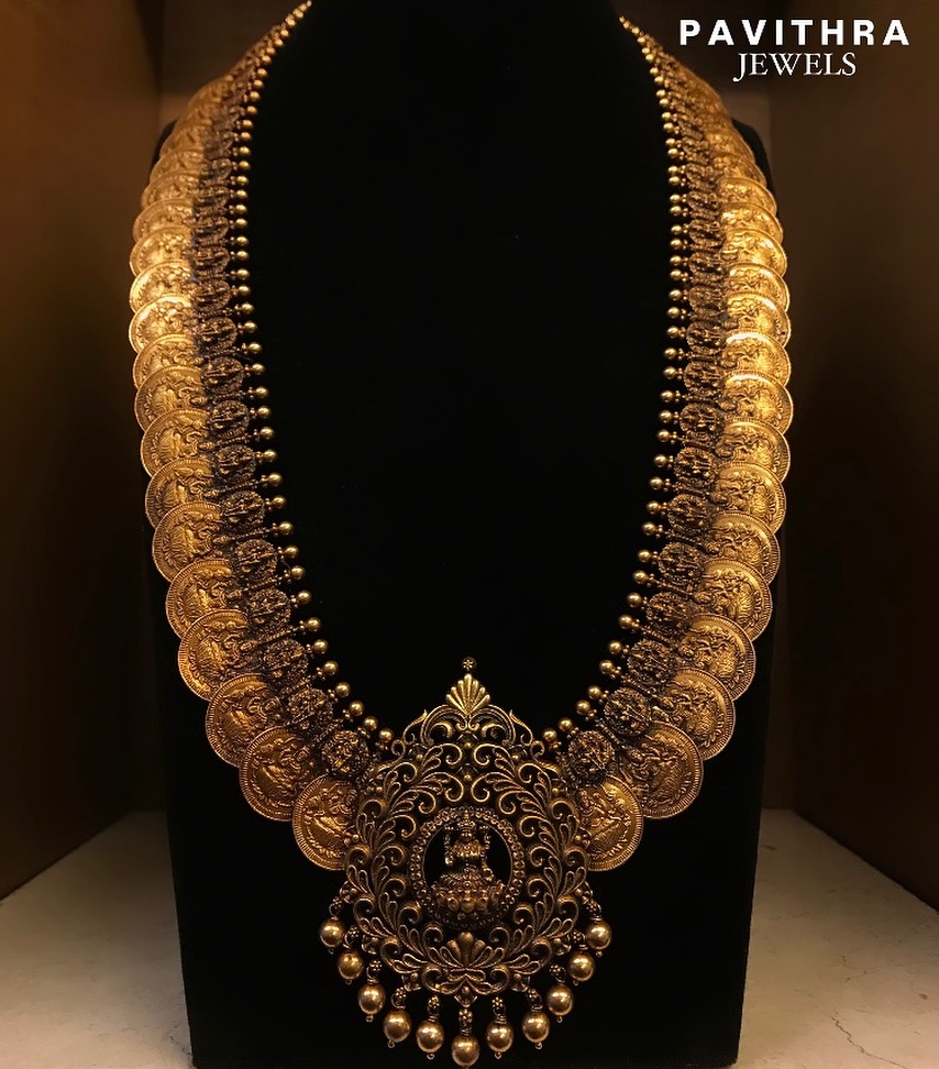 Beautiful Latest Collection Kasumaala From 'Pavithra Jewels'