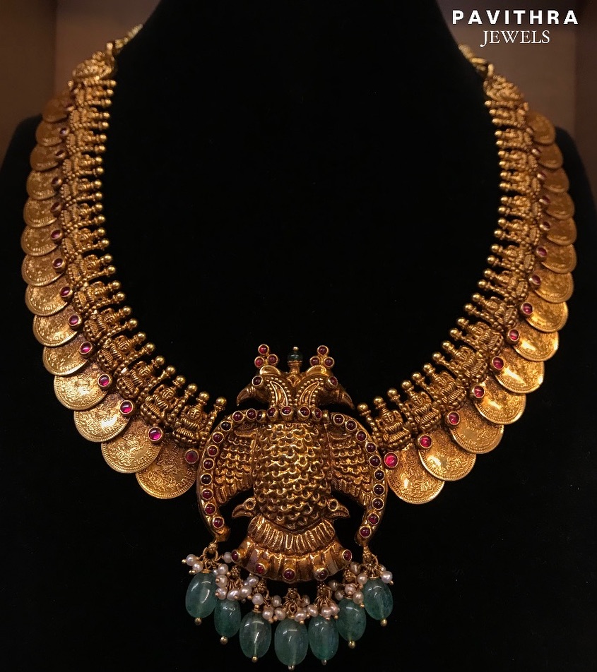 Beautiful Latest Collection Kasumaala From 'Pavithra Jewels'