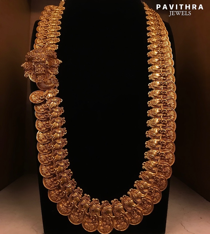 Beautiful Latest Collection Kasumaala From 'Pavithra Jewels'