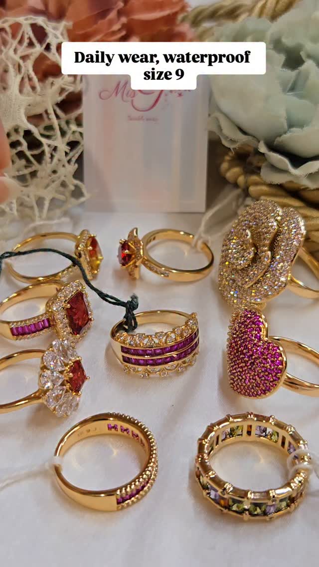 Daily Wear Imitation Finger Rings Collection From 'Miss Tinsel Jewelry'