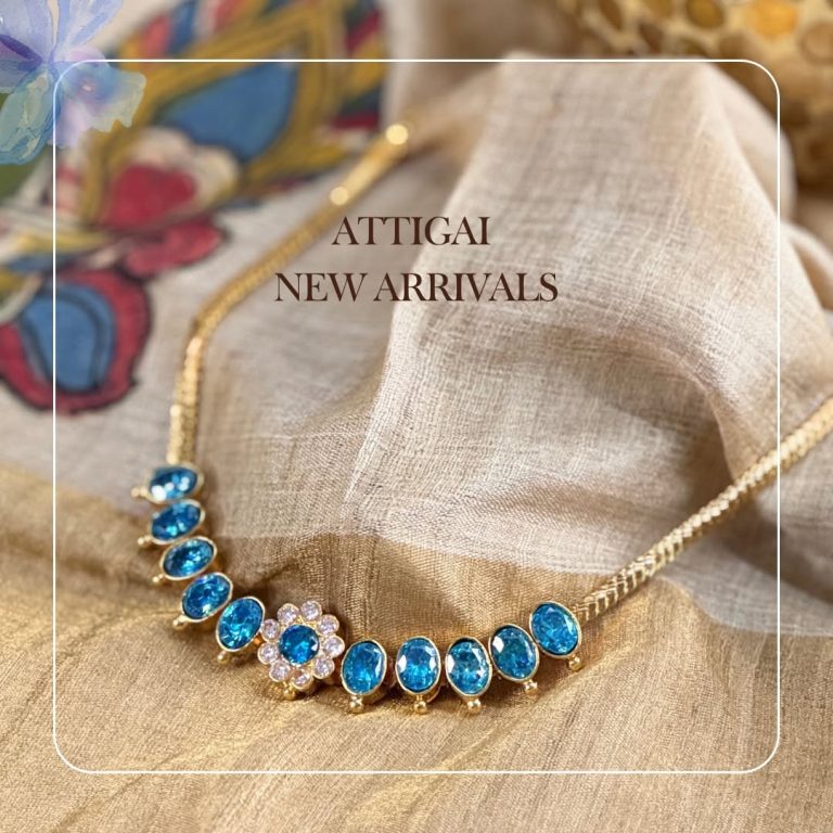 Gold Plated Attigai Necklace Collection From 'Cbigs Jewels'