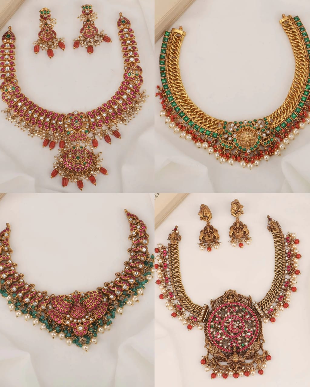 Gold Plated Silver Necklace Collection From 'The Amethyst Store'