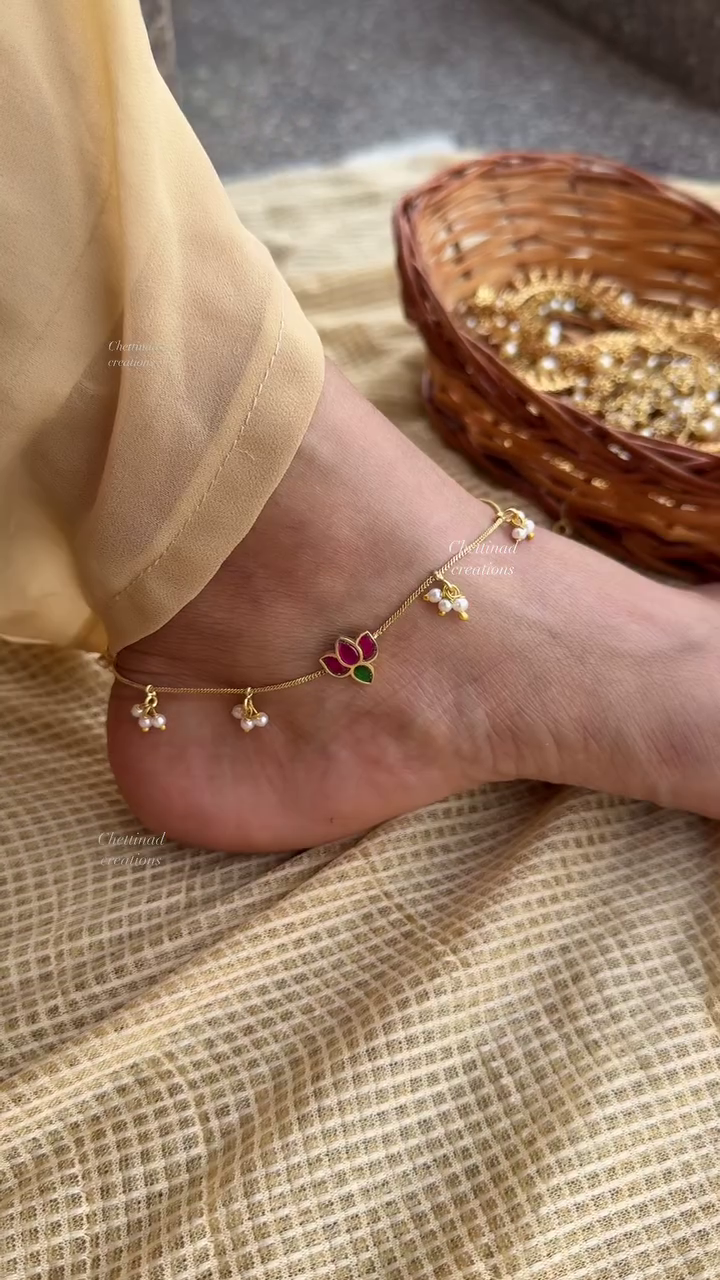 Imitation Anklets From 'Chettinad Creations'