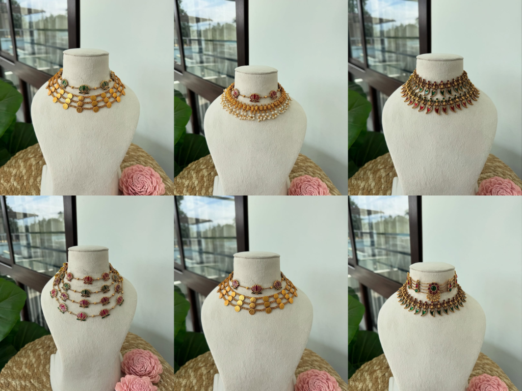 Imitation Bridal Necklace Sets From 'Shrishti Jewels'
