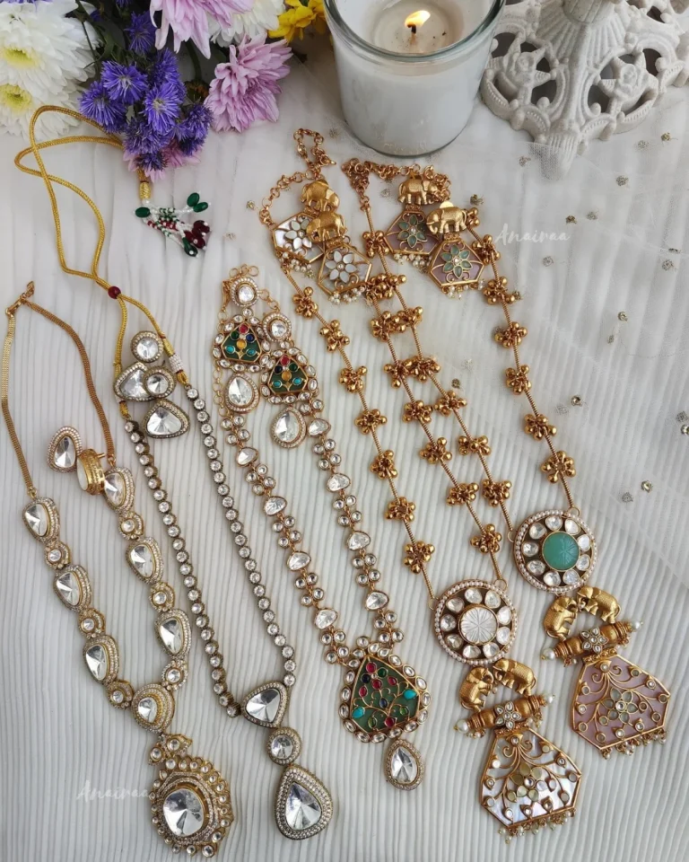 Latest Polki Jewellery Collection From 'Anairaa Official'