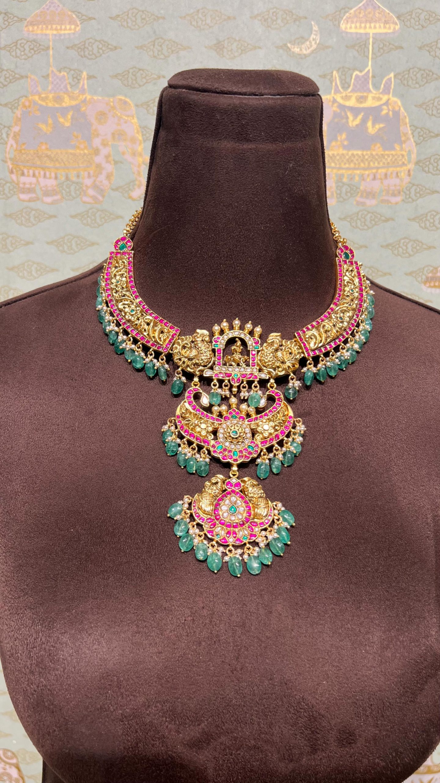 Nakshi Kundan Kante Necklace From 'Rajatamaya'