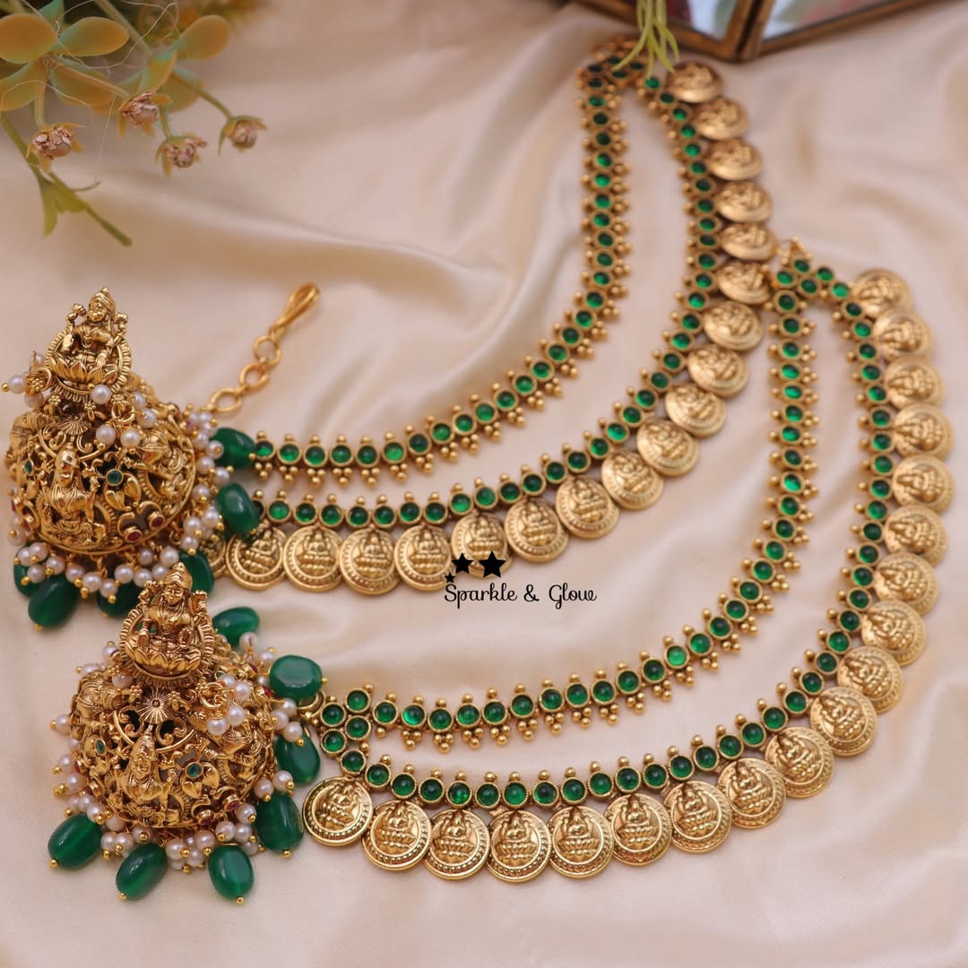 Stunning Jhumkas and Ear Chains Collection From 'Sparkles By Archana'