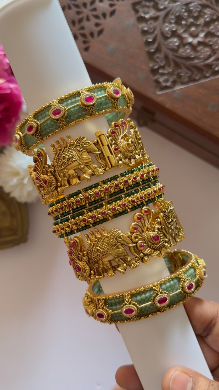 Traditional Bridal Bangles From 'Posh Jewellery'