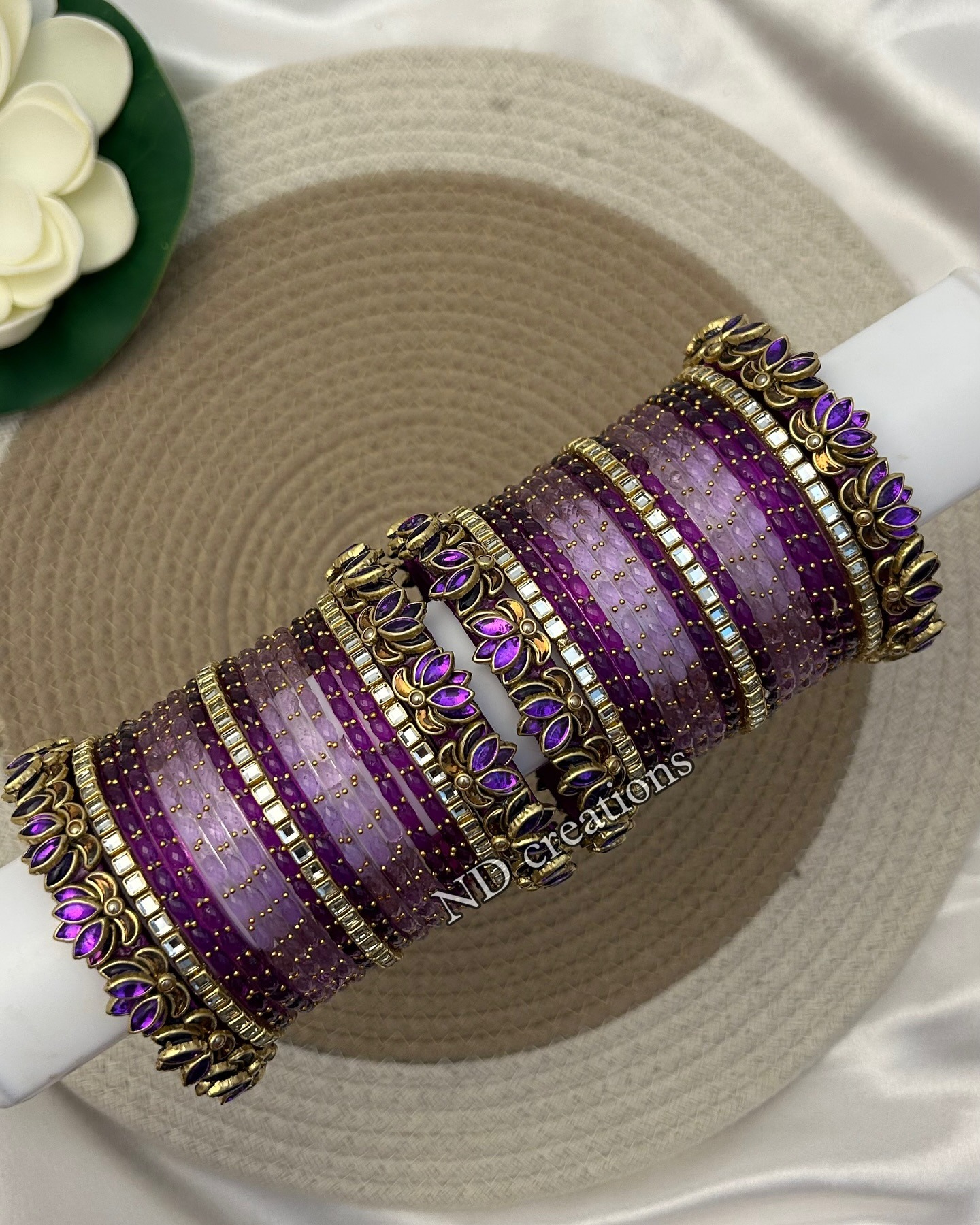 Traditional Glass Bangles Collection From 'ND Creations'