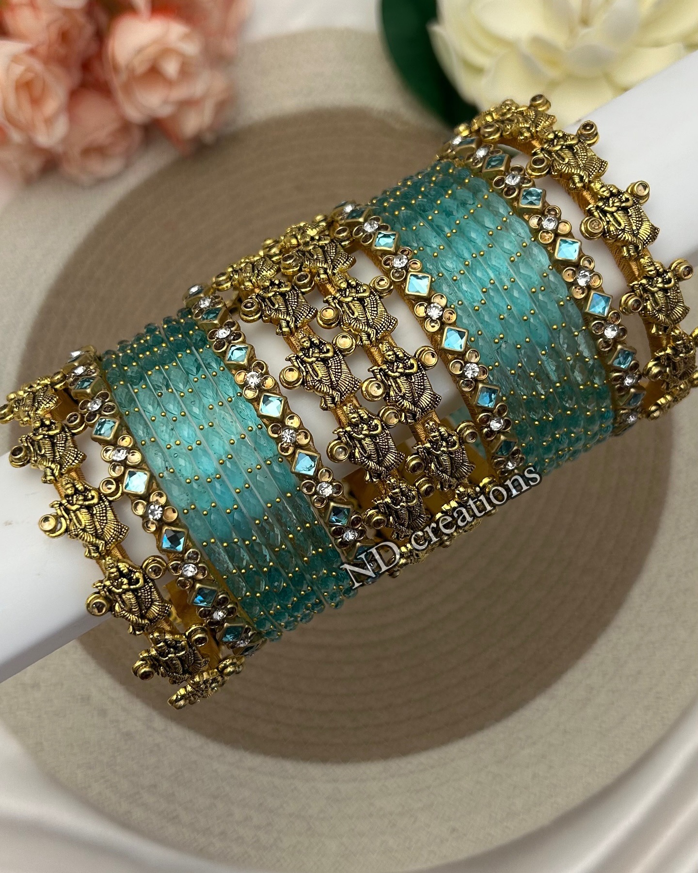 Traditional Glass Bangles Collection From 'ND Creations'