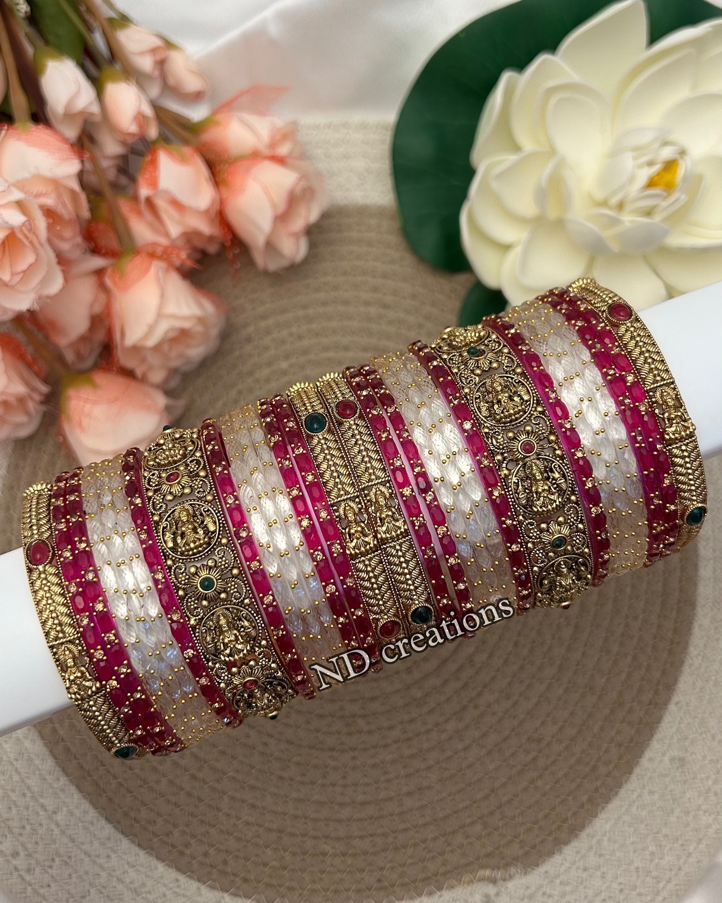 Traditional Glass Bangles Collection From 'ND Creations'