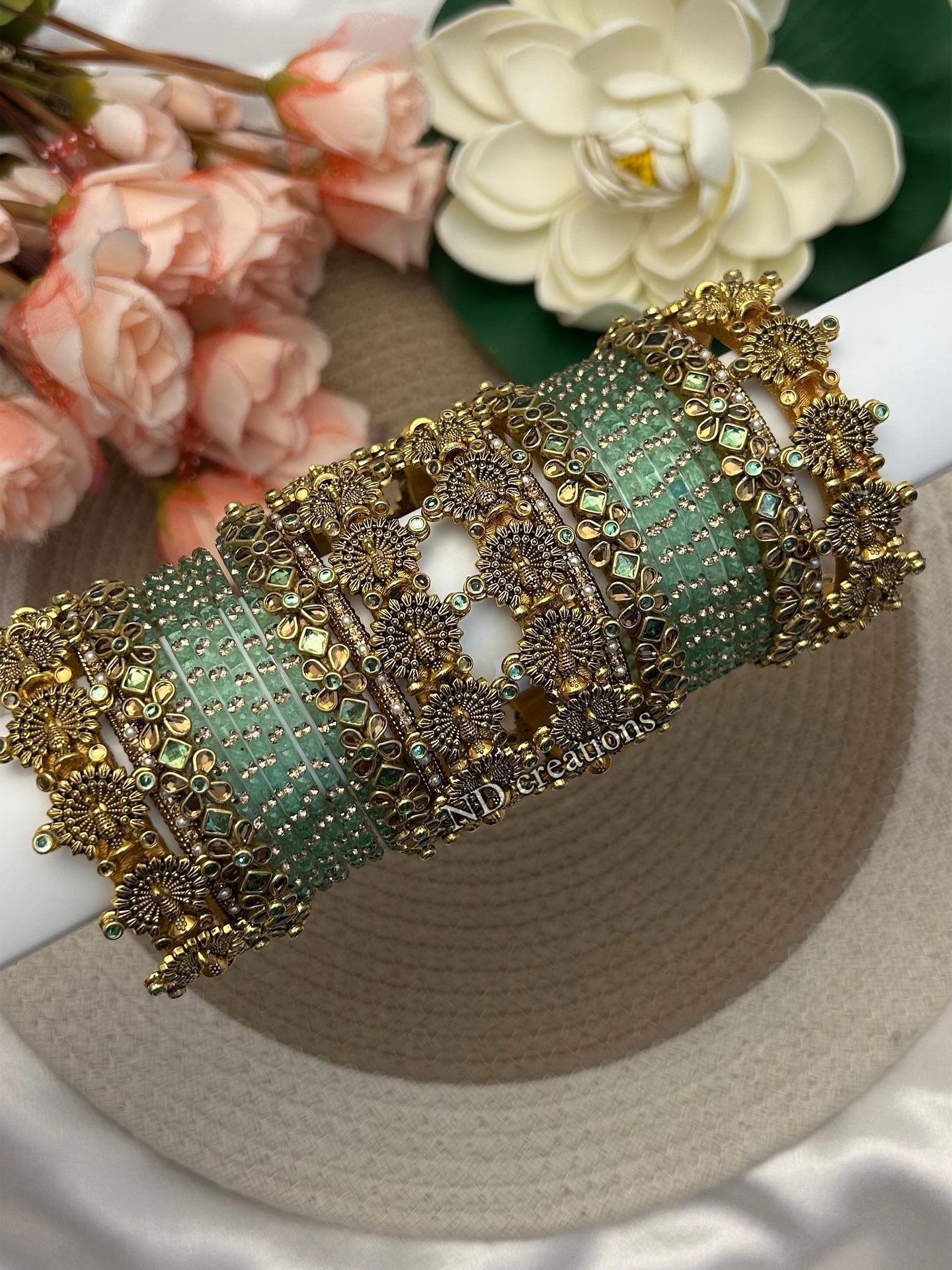 Traditional Glass Bangles Collection From 'ND Creations'