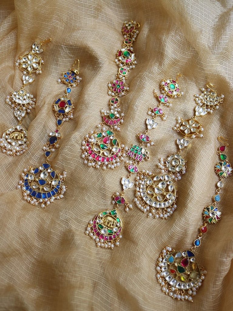 Beautiful Imitation Jadau Kudan Hair Accessories From 'Zahana'