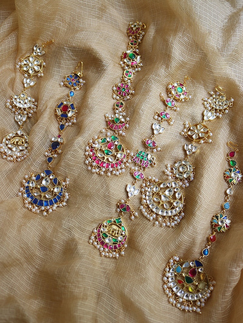 Beautiful Imitation Jadau Kudan Hair Accessories From 'Zahana'