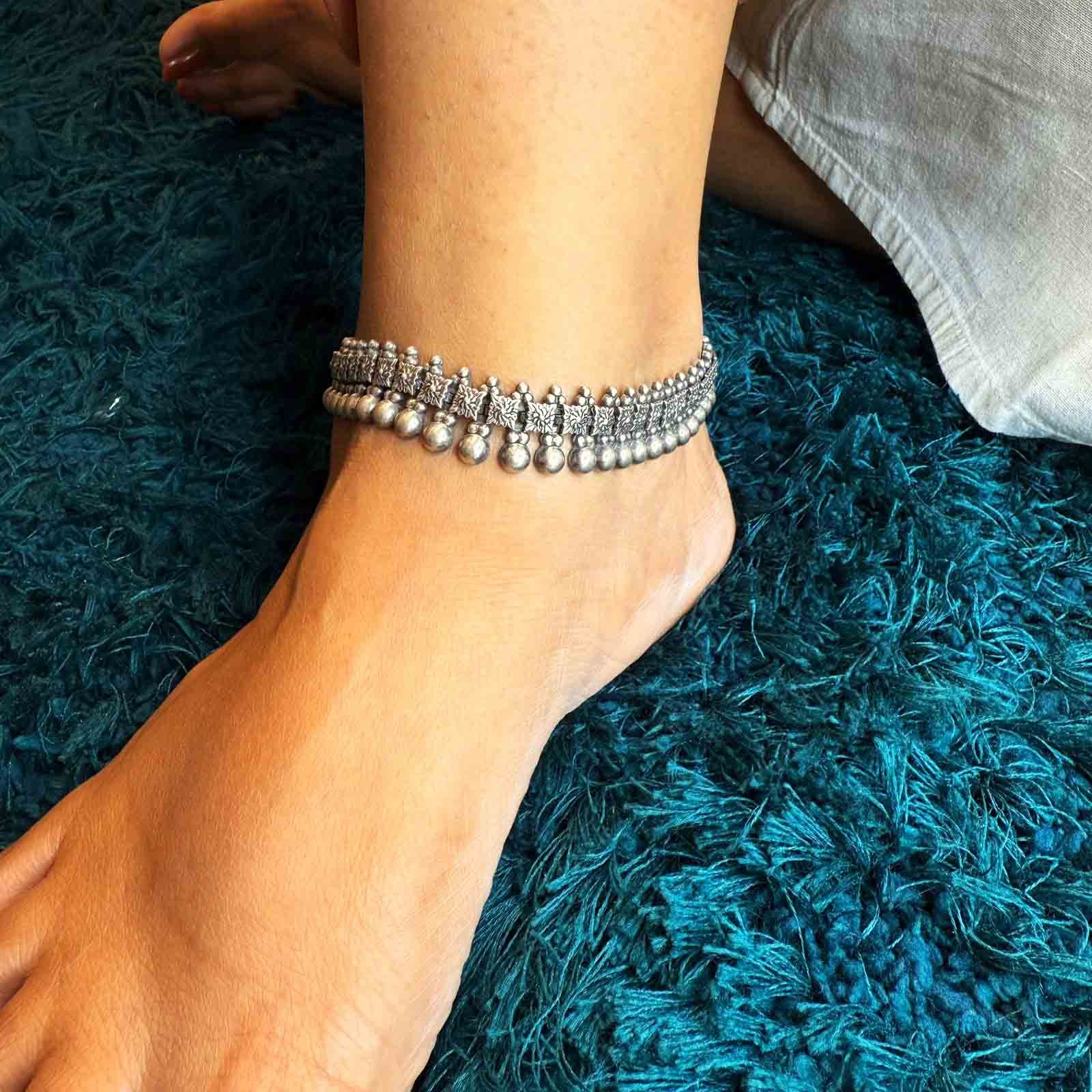 Gold Plated Anklets Collections From 'Eta Jewels'