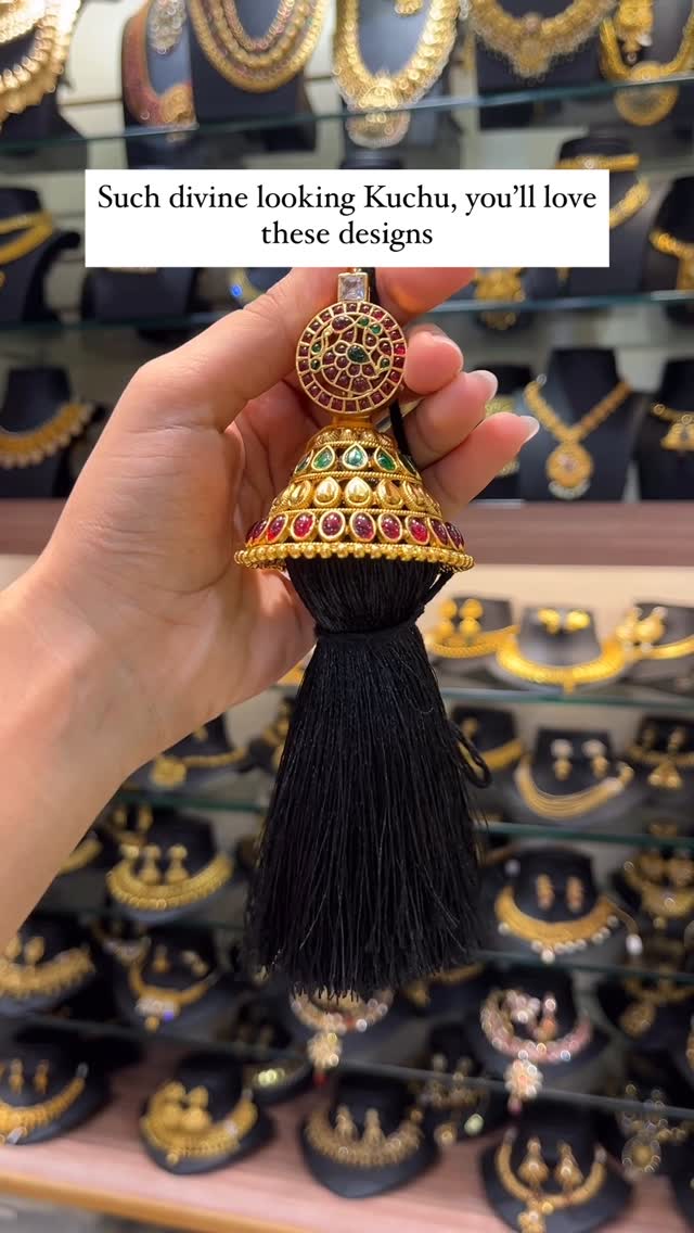 Antique Finish Kuchu Designs From 'Mahila Fashion Jewellery'