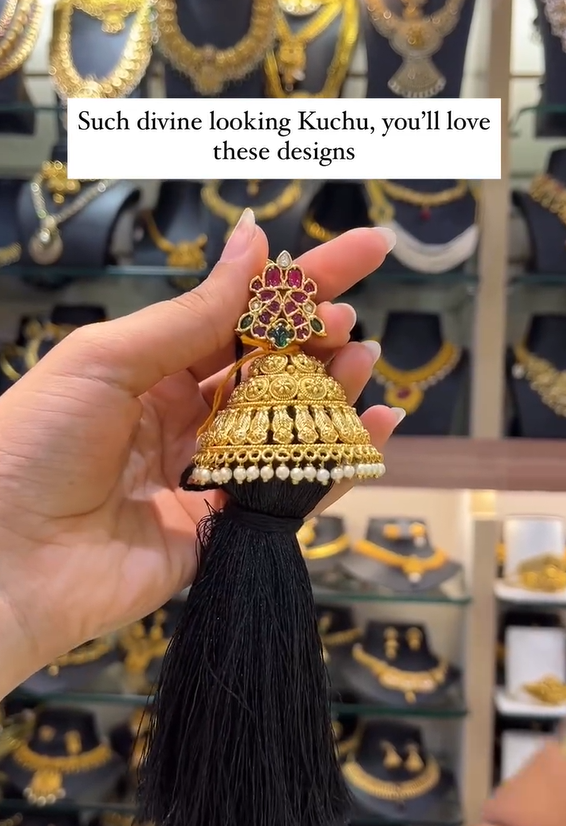 Antique Finish Kuchu Designs From 'Mahila Fashion Jewellery'
