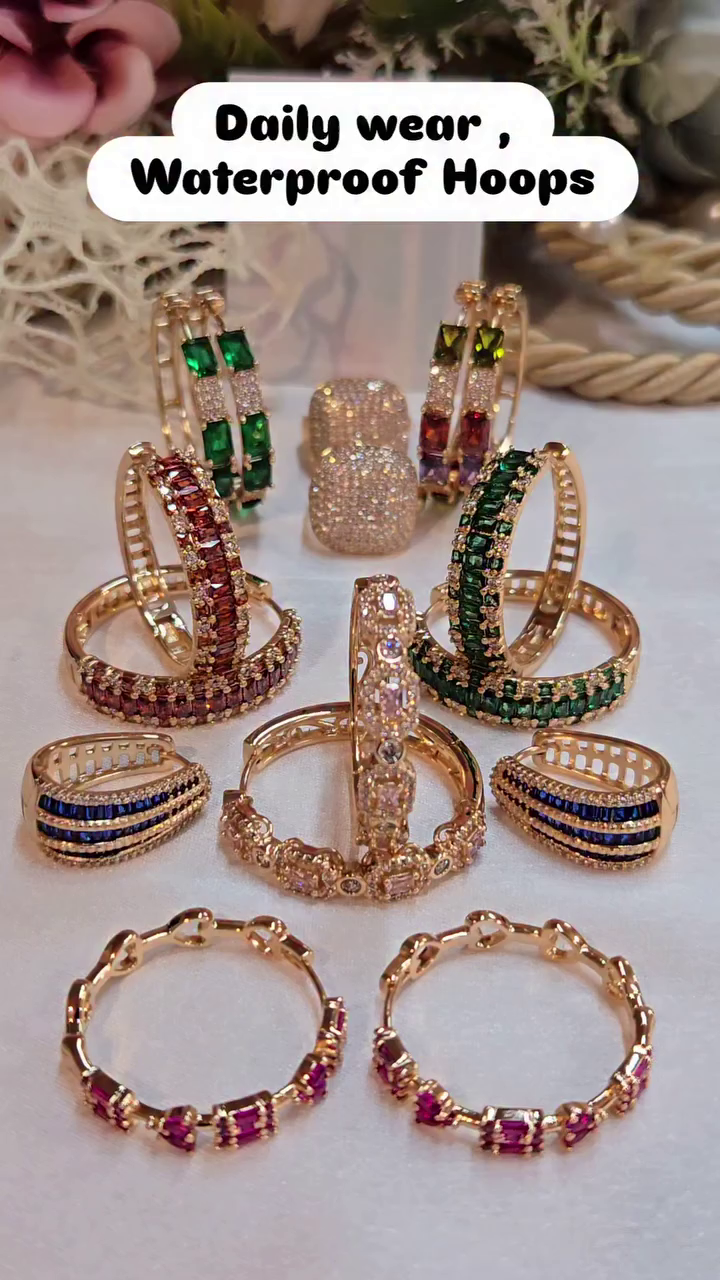 Beautiful Imitation Hook Earrings Collections From 'Miss Tinsel Jewelry'