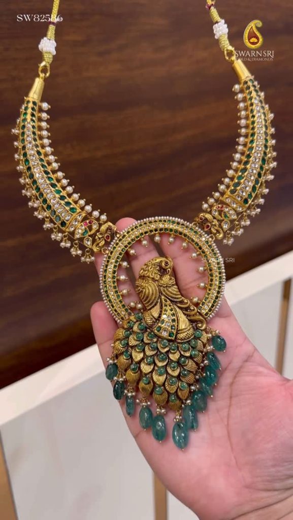 Bridal Gold Kante Necklace From 'Swarna Sri Gold'