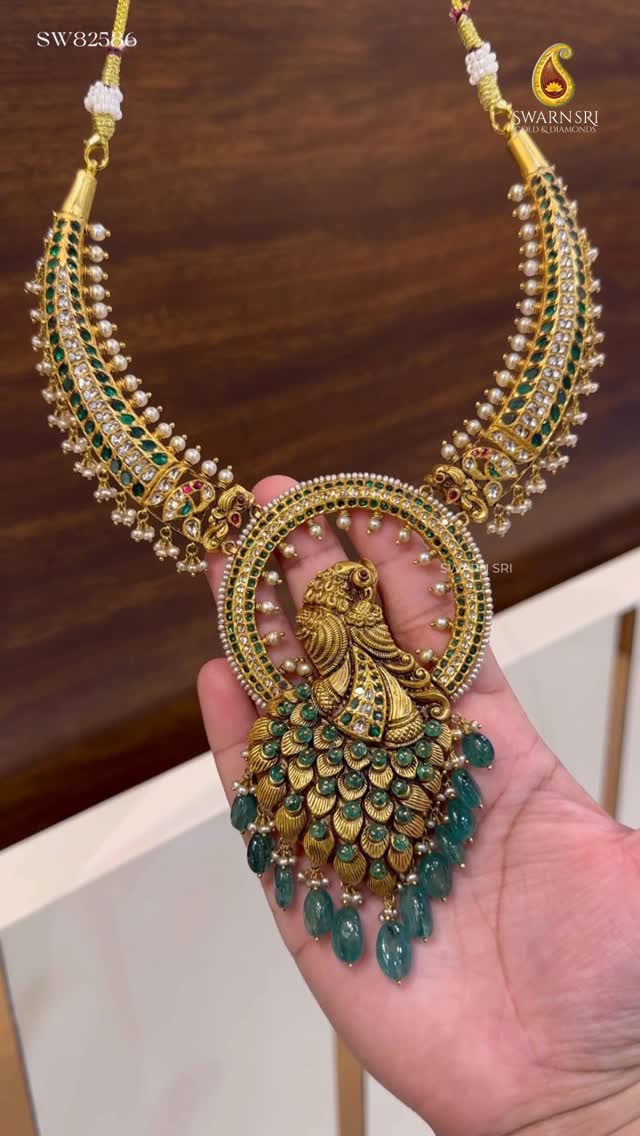 Bridal Gold Kante Necklace From 'Swarna Sri Gold'