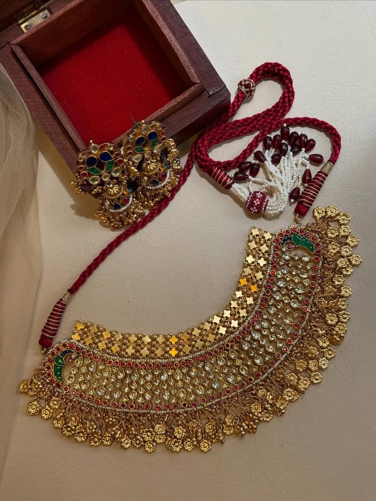 Gold Plated Choker From 'Mangalsutra Bangles'