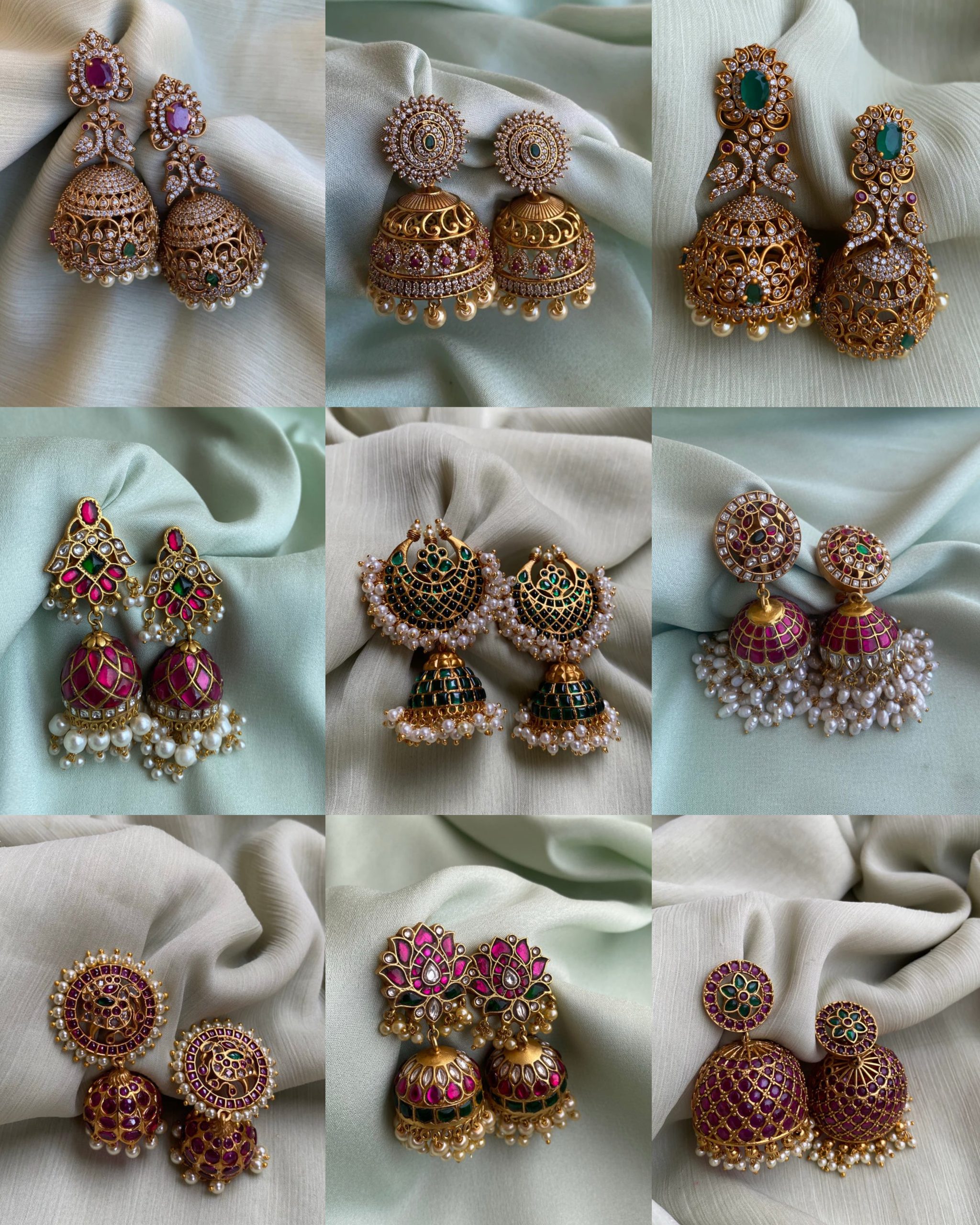 Imitation Bridal Jhumka Collection From 'Daivik'