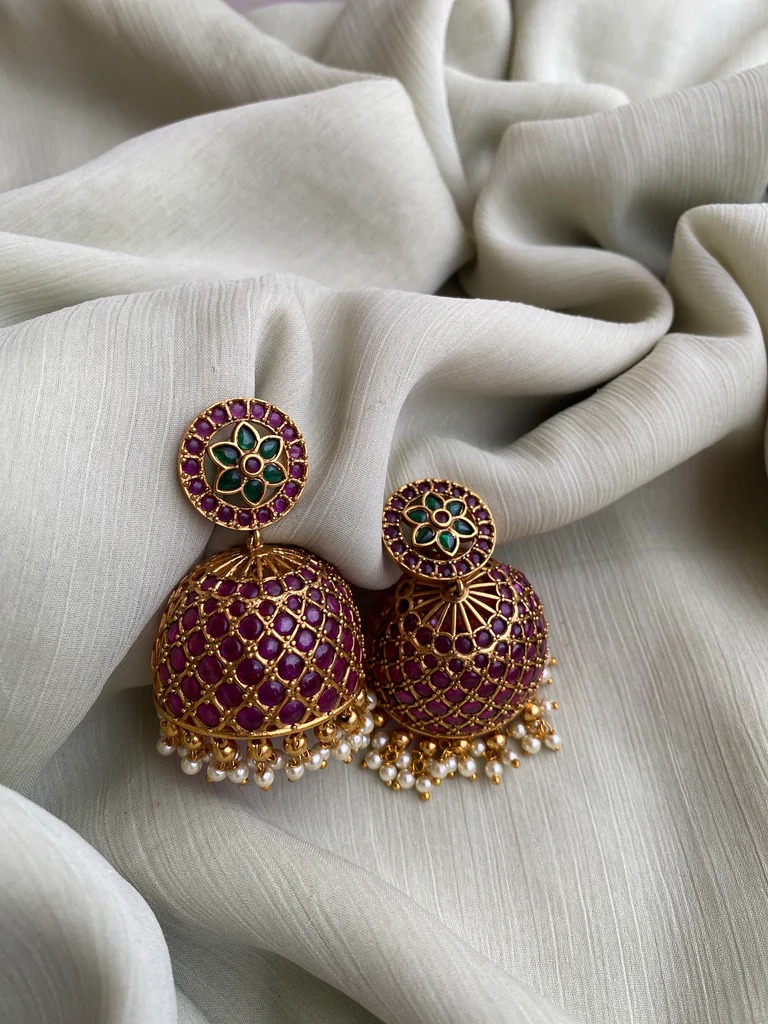 Imitation Bridal Jhumka Collection From 'Daivik'