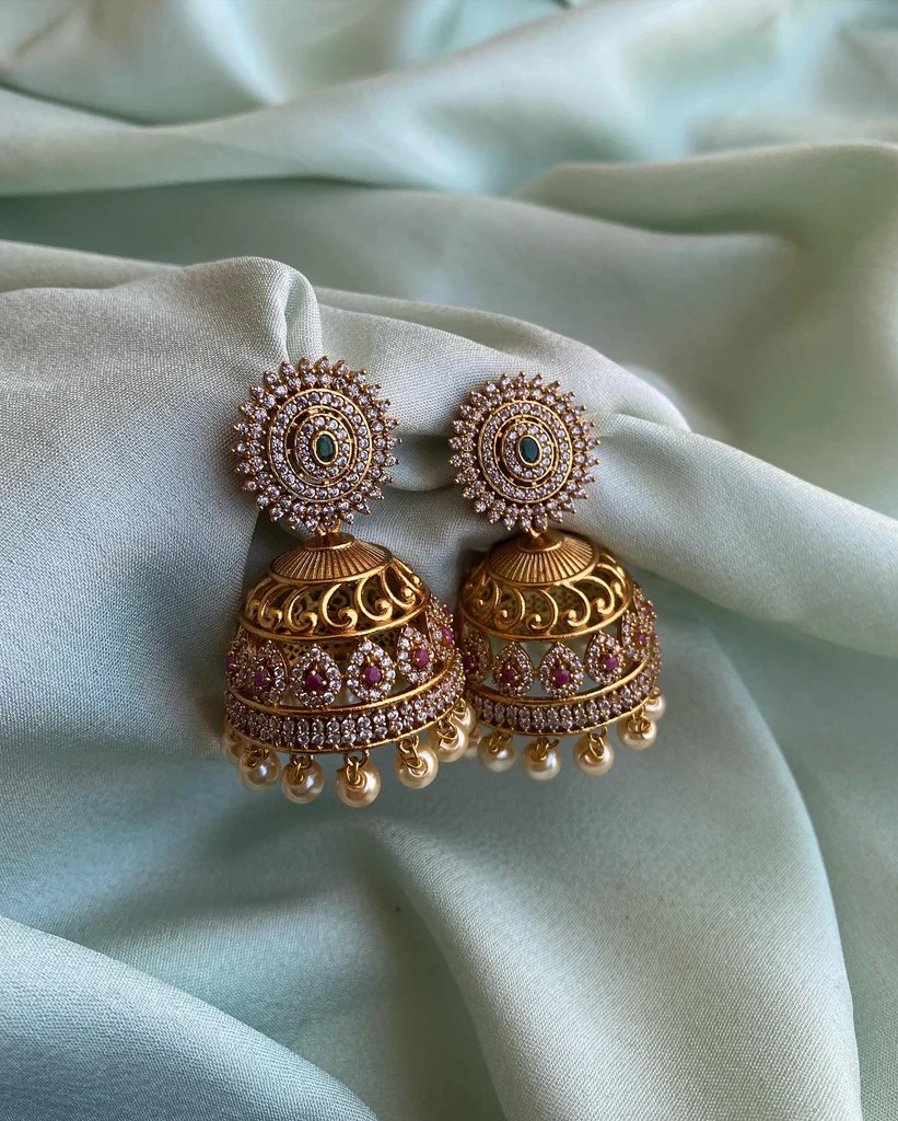 Imitation Bridal Jhumka Collection From 'Daivik'