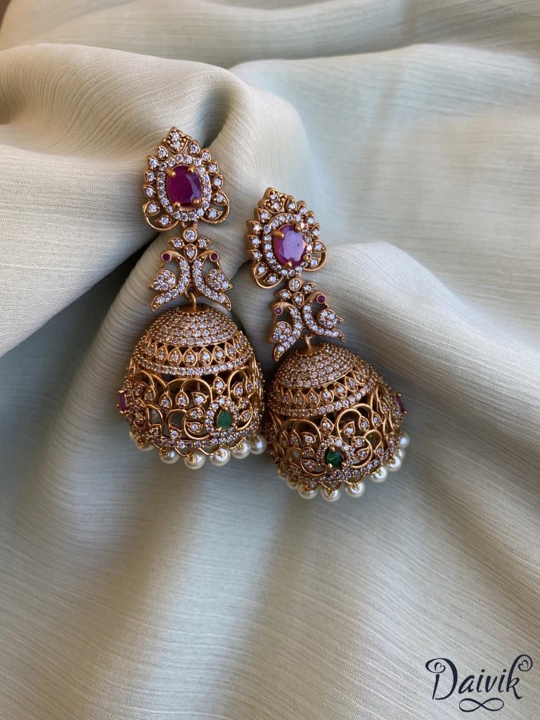 Imitation Bridal Jhumka Collection From 'Daivik'