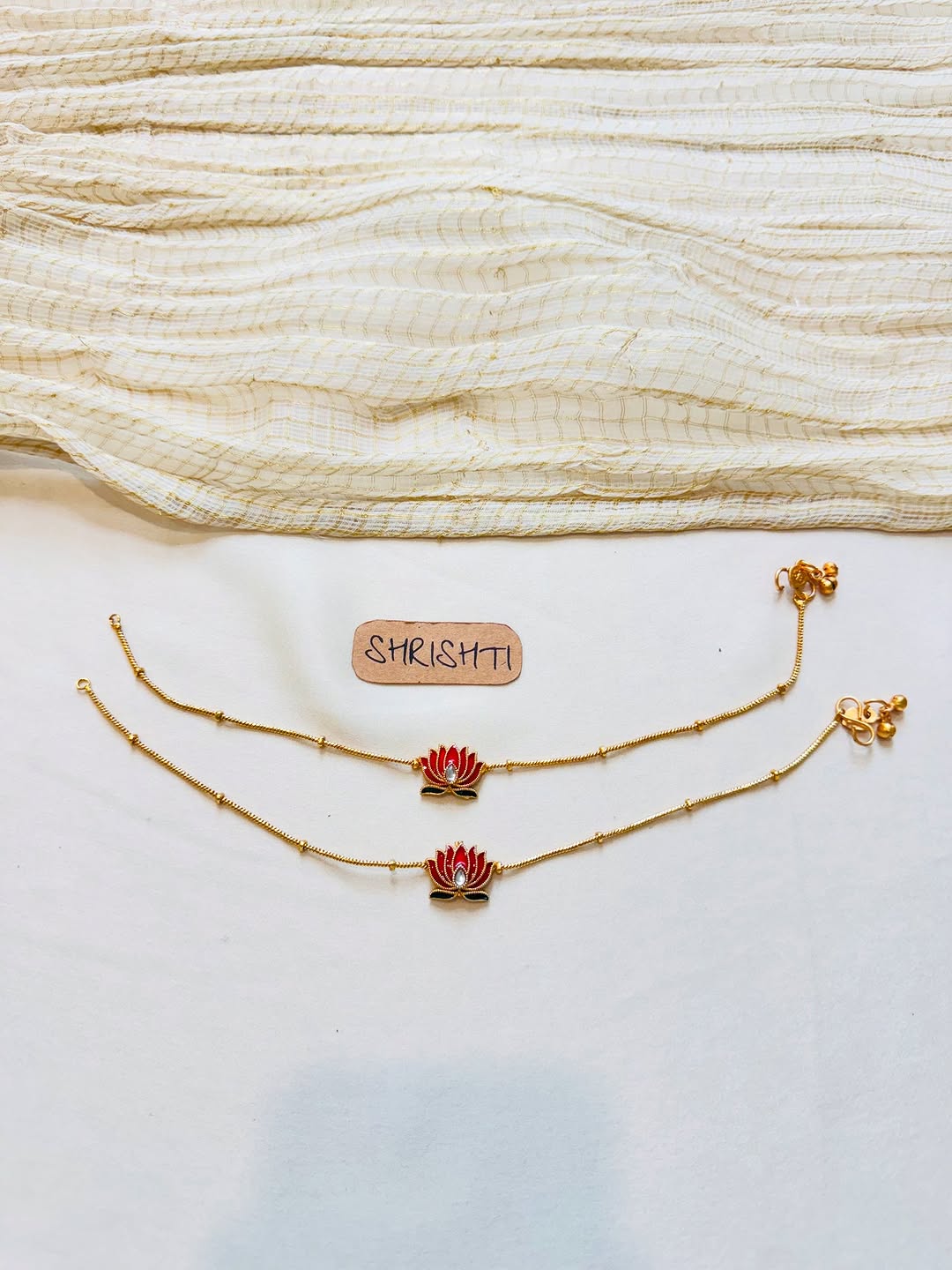 Imitation Lotus Necklace Collection From ' Shrishti Jewels'