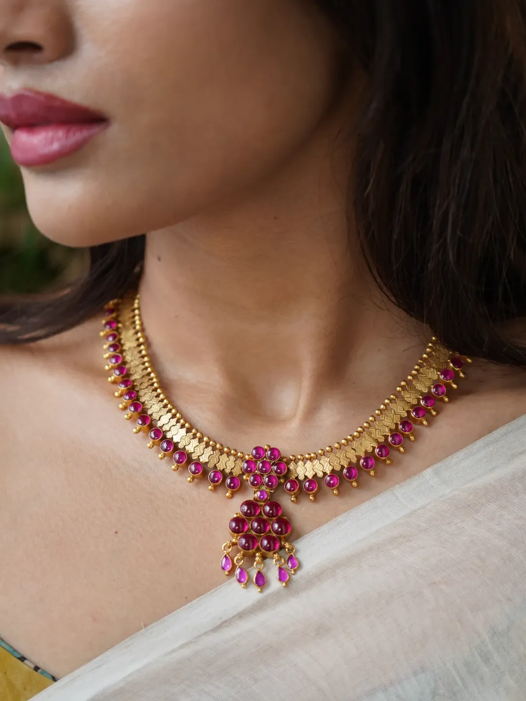 Kemp Attigai Necklace From 'Prade Jewels'