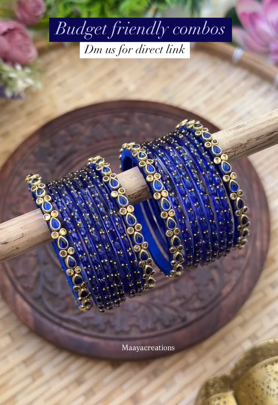 Latest Glass Bangles From 'Maaya Creations'