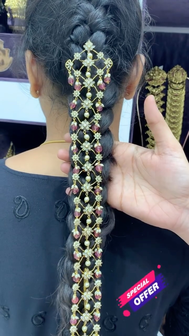 Latest Hair Accessories From 'Sujatha Gold Covering'