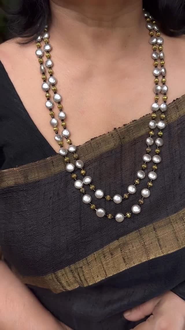 Layered Pearl Mala From 'Pobox'