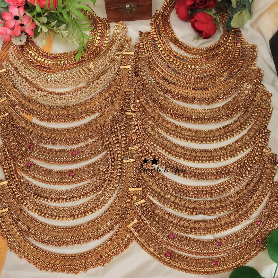 Traditional Bridal Anklets From 'Sparkles By Archana'