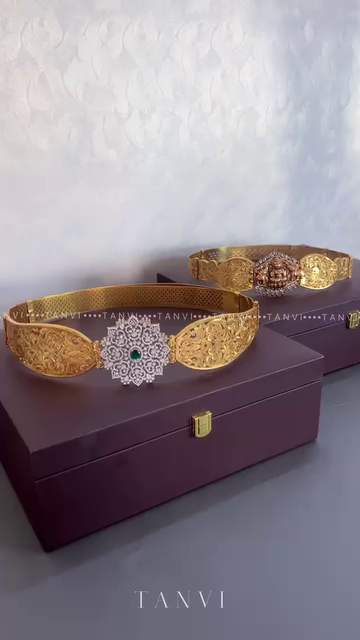 Traditional Gold Vaddanam From 'Tanvi Jewellers'