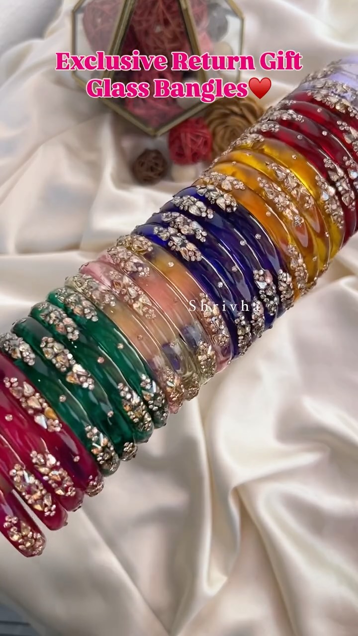 Trendy Glass Bangles From 'Shrivha'
