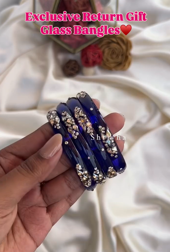 Trendy Glass Bangles From 'Shrivha'