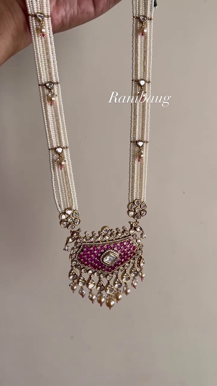 Imitation Long Necklace From 'Rani Baug'
